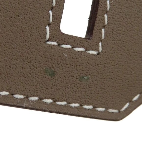 HERMES Kelly Twist Bracelet Size T3 Swift Leather Etoupe - Picture 9 of 15